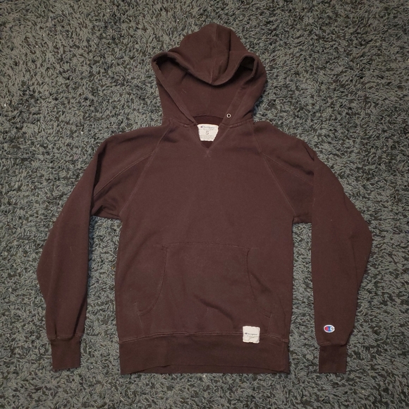 chocolate champion hoodie